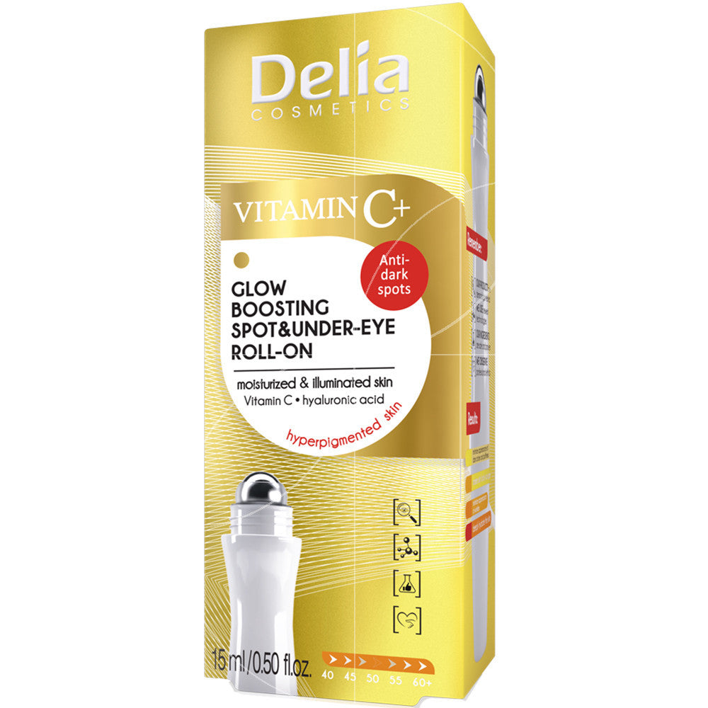 Delia Cosmetics – Vitamin C+ Illuminating Eye Roll-On 15ml