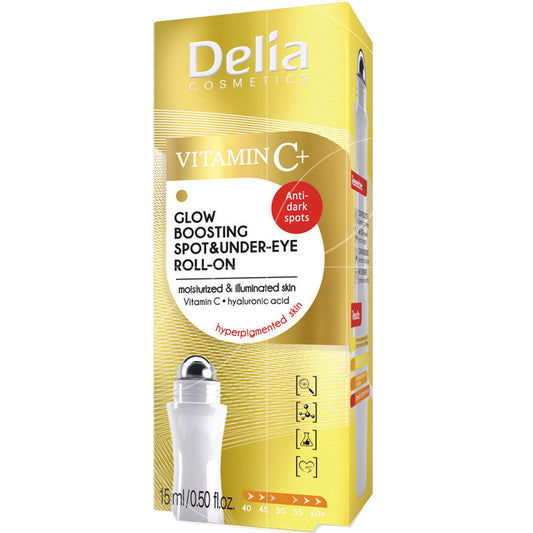 Delia Cosmetics – Vitamin C+ Illuminating Eye Roll-On 15ml