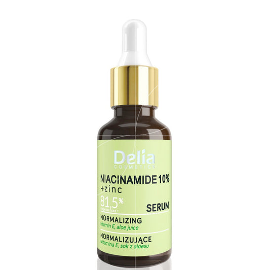 Delia Cosmetics – Niacinamide 10% + Zinc Normalising Serum 30ml