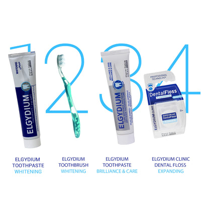 Elgydium Brilliance & Care Toothpaste 30ml
