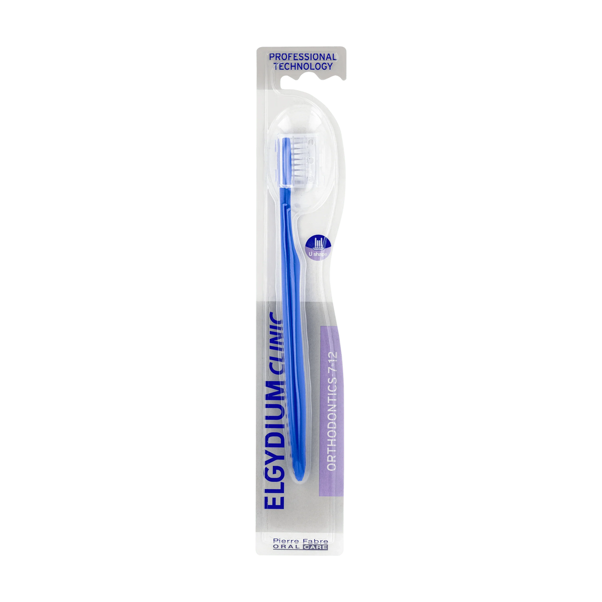 Elgydium Clinic Orthodontics Toothbrush 7-12 Years