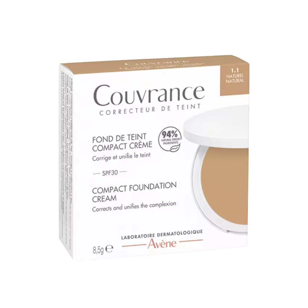Avène Couvrance Compact Foundation Cream - Matte Finish - Sable