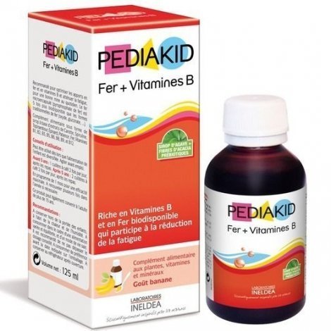 Pediakid – Iron + Vitamin B Syrup 125ml