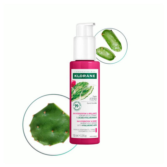 Klorane Thirst-Quenching Serum with Prickly Pear & Hyaluronic Acid 100ml