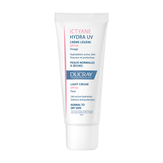 Ducray Ictyane Hydra UV Light Face Cream SPF 30 40ml