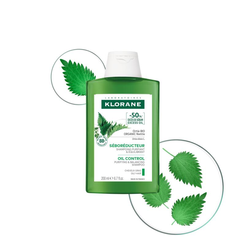 Klorane Oil-Control Shampoo with Organic Nettle