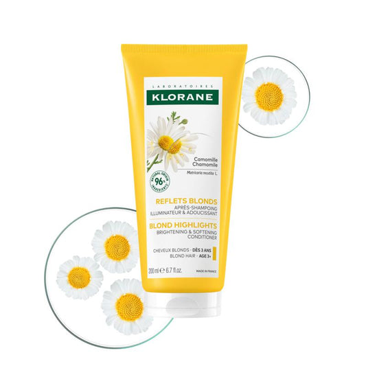 Klorane Conditioner with Organic Chamomile for Blonde Hair 200ml