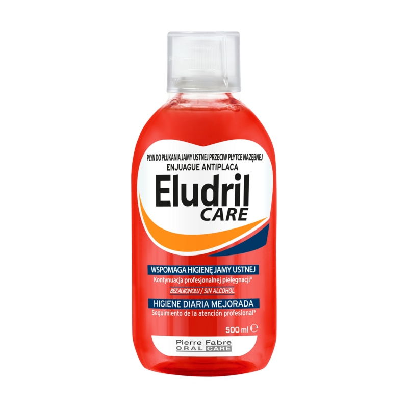 Eludril Care Antiplaque Mouthwash 500ml