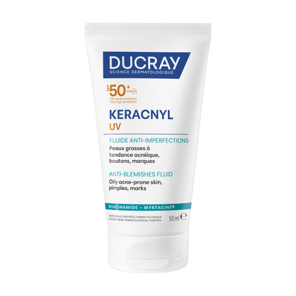 Ducray Keracnyl UV Anti-Blemish Fluid SPF 50+ 50ml