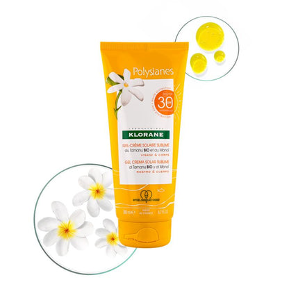 Klorane Polysianes Sublime Sun Gel-Cream SPF 30 200ml
