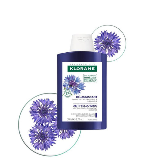 Klorane Anti-Yellow Shampoo with Organic Centaury 200ml