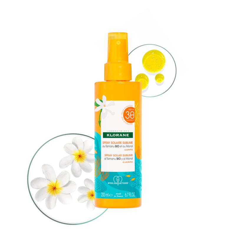 Klorane Polysianes Sublime Sun Spray SPF 30 200ml