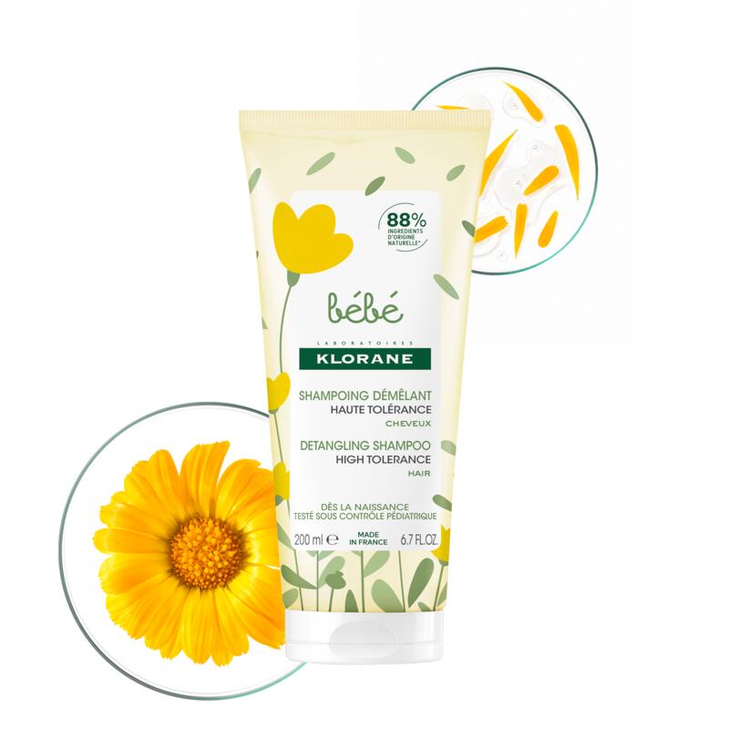 Klorane Baby Gentle Detangling Shampoo with Calendula 200ml