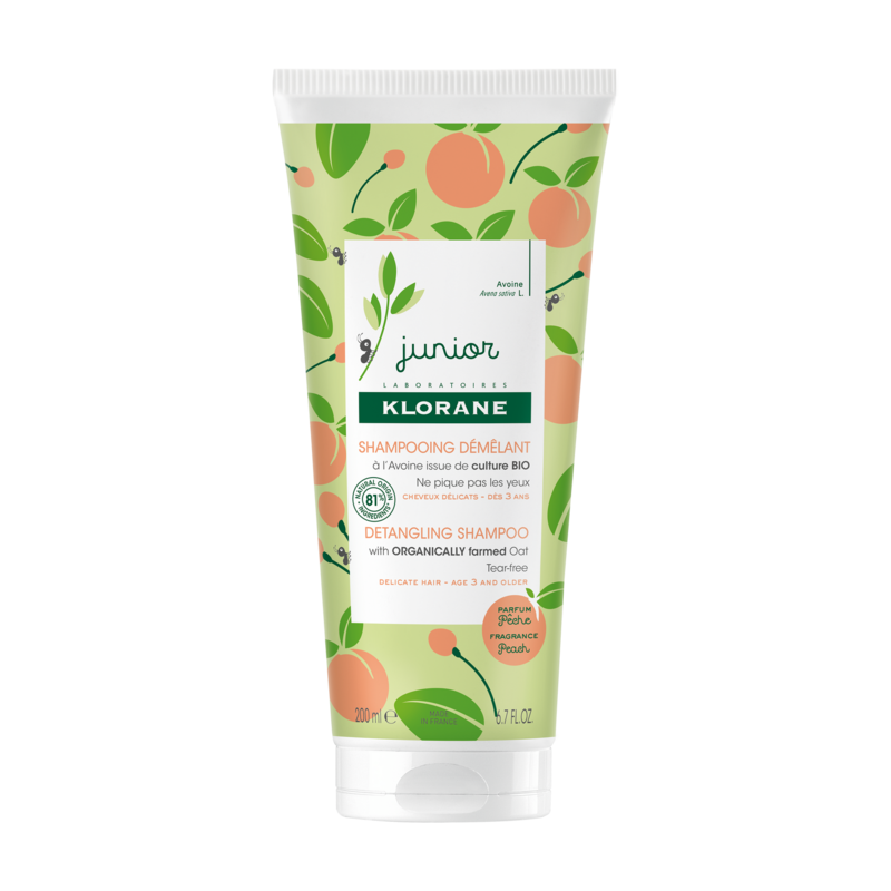 Klorane Junior Detangling Shampoo Peach Scent 200ml
