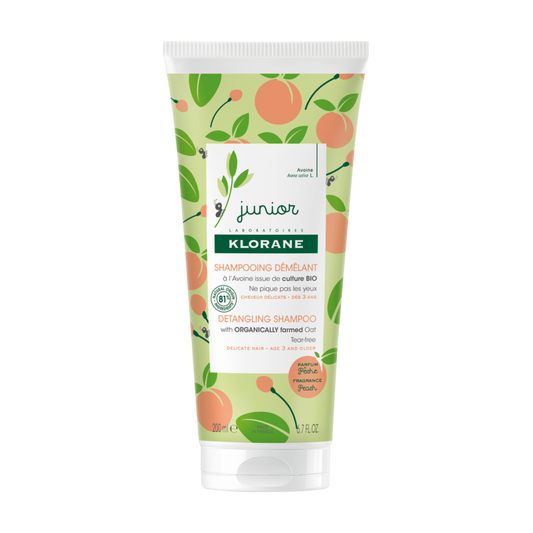 Klorane Junior Detangling Shampoo Peach Scent 200ml